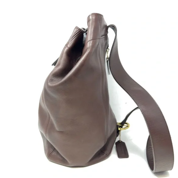 Coach 4160 Vintage Brown Sling Bag. - Picture 3 of 10